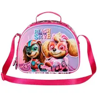KARACTERMANIA Paw Patrol Mighty Pups 3D-isolierte Lunchbag für Kinder, 25,5x20x10cm