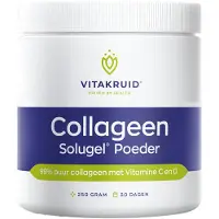 Vitakruid 99% puur Collageen Solugel Poeder - 250gr.