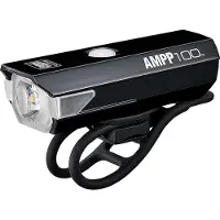 Cateye Ampp100 Front Light Schwarz 100 Lumens