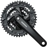 Shimano Acera FC-M371 Kurbeln 170mm 4 Kanten 44-32-22 schwarz mit Abdeckung (9s) EFCM371C422CL