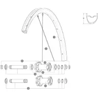 Mavic Crossmax Pro Carbon 19 Vorderradfelge