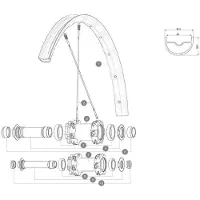 Mavic Deemax Pro Sh Vorderradfelge