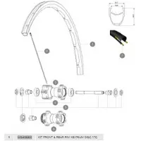 Mavic Ksyrium Disc 17c Felge