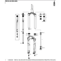 RockShox Gabel Te/Plongeurs -Pike Dj (2017+) 26Sa 40Os Al Tpr