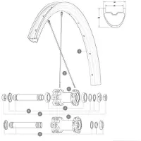 Mavic Crossmax Elite Carbon Vorderradfelge