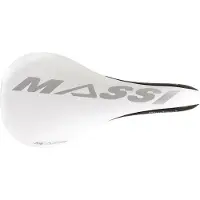 Massi & Stracke Massi Profast Carbon/titanium Sattel Weiß 136 mm Herren Weiß 136 mm