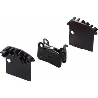 Brakco Bpf Cooling Xtr/saint/xt Scheibenbremsbeläge Schwarz Schwarz One Size
