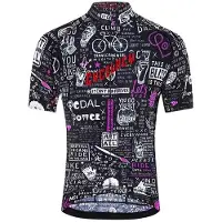 CYCOLOGY Bike Graffiti Kurzarm-radtrikot