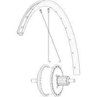 Mavic Rear Aksium Elite Evo Ust Disc Ebm Rennradfelge