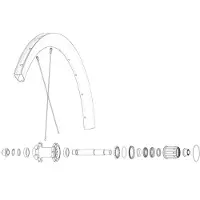Mavic Rear Cosmic Sl 40 Rb Rennradfelge