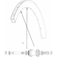 Mavic Front/rear Cosmic Sl 45 Disc Rennradfelge