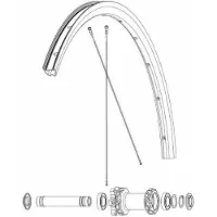 Mavic Front Ksyrium S Disc Ebm Rennradfelge