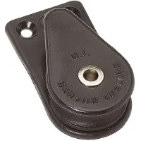 Barton Marine Einzelne Flache Riemenscheibe 350kg 8 Mm