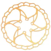 Fasi Quaxar 6b Disc Brake Disc Gelb 180 mm