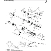 RockShox Vivid Air B1 Air Ventilbaugruppe