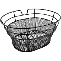 Mvtek Front Oval Basket Schwarz