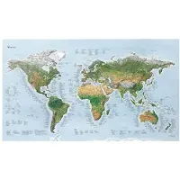Awesome Maps Surftrip Green Edition Best Surf Beaches Of The World Green Edition Karte