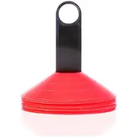 Gymstick Geschwindigkeitscheiben 20 Einheiten Rot,Schwarz Rot,Schwarz One Size