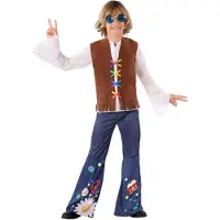 Atosa Hippie Kinderkostüm