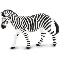 Safari Ltd Savannen Zebra Spielzeugfigur Weiß Kinder Weiß One Size