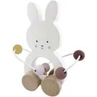 Jabadabado Nachzieh Hase C2531 mit Abacus 13x6x17cm