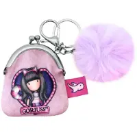 Santoro London Mini Clasp Purse Gorjuss Cheshire Cat Schlüsselanhänger