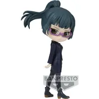 Bandai Jujutsu Kaisen Maki Zenin Vol 2 Petit Qposket Figur Schwarz Schwarz One Size