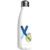 Real Madrid Edelstahl Personalisierte Flasche Mit Dem Buchstaben X 550ml