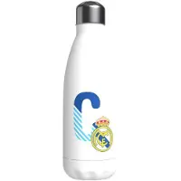 Real Madrid Edelstahl Personalisierte Flasche Mit Dem Buchstaben C 550ml