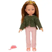 Colorbaby Mit Der Comb Mara Puppe 32 Cm Rosa Rosa One Size