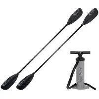 Gumotex 379s.2 Pump+paddle Universal Set Silber