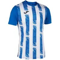 Joma Inter Iii Kurzarm-t-shirt Blau 12-14 Years Jungen Blau 12-14 Years