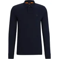 BOSS für Herren. 50507704 Poloshirt Passerby navy (M), Lässig, Langarm, Marine