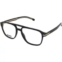 HUGO BOSS Herren BOSS 1600 807 Rahmen von BRILLEN Plastik Schwarz Quadratisch