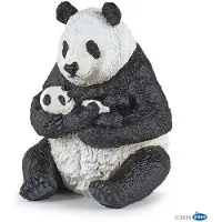 Papo Sitzender Panda mit Jungem