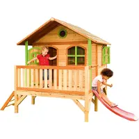 Axi Stef spielhaus 360 x 200 x 232 cm hell