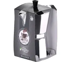 San Ignacio Alu Bolonia Sg Moka Coffee Maker 6 Cups Silber