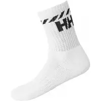 Helly Hansen Socken Cotton Sport Sock Unisex White (3er-Pack)-Schuhgröße 36 - 38