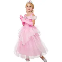 Rubies - Deluxe Dress - Pink Princess (116 cm)