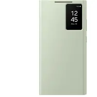 Samsung Original Galaxy S24 Ultra Hülle - Kunststoff - Klapphülle - Hellgrün