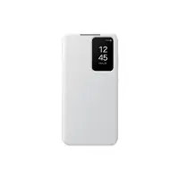 Samsung Original Galaxy S24 Plus Hülle - Kunststoff - Klapphülle - Weiß