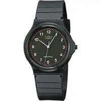 Casio Quarzuhr "MQ-24-1B3LLEG", schwarz (schwarz, schwarz), TIMELESS COLLECTION, Armbanduhren, Herren, schwarz, Quarzuhr, Armbanduhr, Herrenuhr, Damenuhr, analog