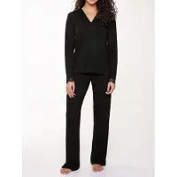 Lingadore Night Pyjama Happy colour | Grösse: 3XL | Farbe: Schwarz