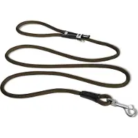 Curli Stretch Comfort Leash - Brown - L