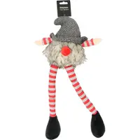 Dogman Christmas toy Santa long leg