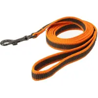 Dogman Antirutsch-Leine Iris Orange 300cm