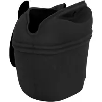 Dogman Silikon-Hundeleckerli-Tasche Schwarz