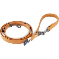 Curli Apple Leather Leine braun S