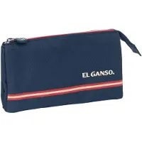 Big Buy Cooking Portatodo Triple El Ganso Classic Azul marino 22 x 12 x 3 cm