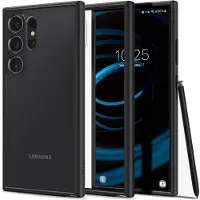 Spigen Samsung Galaxy S24 Ultra Hülle - Kunststoff - - Backcover/Hard Case - Schwarz